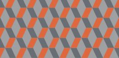 Cubic Bright Orange