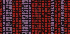 980412 Mosaic Raspberry Stripe